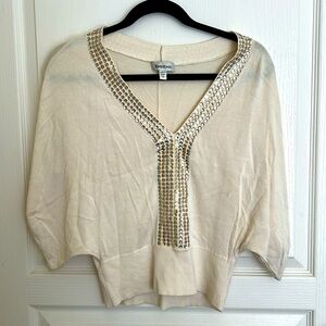 Vintage Bebe Sequin Top